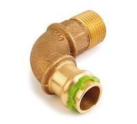 Cuivre Emmanchement Sudopress Übergangsbogen 90° 15 MM X R1/2 " Ag VC001G
