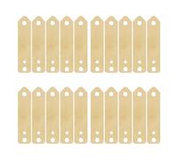 Cuivre Feuille D'anode 20 Pièces pour Batterie à Fruits | Matériau Cuivre Pur, Usage DIY Scolaire et Électrolyse, Pièce Réutilisable, Courant Stable