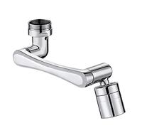 Cuivre Métal 1440 ° Rotatif Robinet Aérateur Extender Universel Barboteur Anti Splash Filtre Économie D'eau Buse Bien Fait(1440 Metal Head)