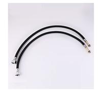 Cuivre noir G1/2quot;60 cm/80 cm de Flexible mélangeur froid/chaud tuyau d'alimentation en eau tuyaux tuyaux salle de bain pièces de robinet(For hot cold faucet,60cm)