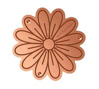 Cuivre Pour Bain D'Oiseaux Accessoire de Jardin Nettoyant en Forme de | Plateau Purificateur d'Eau pour Bain d'Oiseaux Grand Petit Béton Pierre Céramique Chauffé Jardin Terrasse Patio Pelouse
