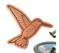 Cuivre Pour Bain D'Oiseaux,Coupelle Portable Sûre Et Facile À Nettoyer | Disques En Cuivre Pour Bains D'Oiseaux,Jardin Extérieur Dehors Cour Arrière-Cour Maison Terrasse Patio Balcon Sol Extérieur