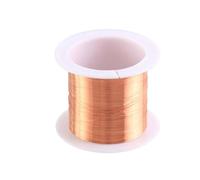 Cuivre pur fil de cuivre nu Câble de bobine magnétique en fil de cuivre émaillé de différentes tailles (0,50 mm 50 m)