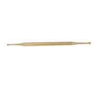 Cuivre Stylo D’acupuncture Manuel à Double Tête pour Oreilles | Léger et Portable, Poignée Ergonomique, Design Précis, Usage Maison et Bureau, Finition Or