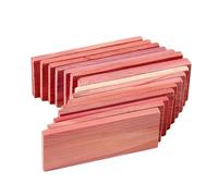 CUIYKAI Lot de 16 blocs de cèdre pour rangement de placard, copeaux de bois 100 % naturel pour tiroirs de placard