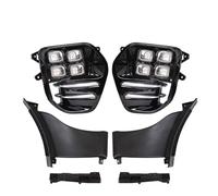 Cujjsrwp 1 Ensemble Pour KIA Pour Sportage QL KX5 2016 2017 2018 Voiture Pour LED Blanc Brouillard Lmap Assemblage Pare-chocs Avant Feux Jour Phare 12V Antibrouillard
