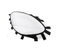 Cujjsrwp Abat-Jour Phare Coque Lentille Pour C6 Pour Corvette 2005-2013 Couvercle Lentille Phare Transparent Coque Remplacement Avec Kit Joints En Caoutchouc Noir