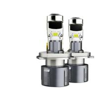 Cujjsrwp Ampoules Phares 12V 24V Canbus 40000LM RHD LHD Mini Lampe H7 H4 LED Projecteur Lentille Feux Route/Croisement H8 H11 9005 HB3 9006 HB4 Phares Avant Voiture