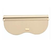 Cujjsrwp Cache Bagages Sécurité pour Cache-Bagages Arrière Coffre pour Infiniti QX60 2013-2021 : Rideau Protection Cloison Séparation Stores D'intimité Étagère Coffre Arrière(Leather Beige)