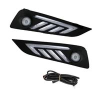 Cujjsrwp Feux De Jour À LED 12 V Antibrouillard Clignotants Blanc Jaune Bleu Accessoires Auto Pour MG Morris Garages MG6 2021-2022 Phares Avant Voiture