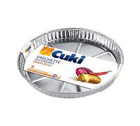 Cuki - Barquettes aluminium, double force, plus consistance et tenue, épaisseur majoré - 3 pièces