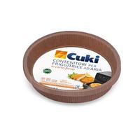 Cuki Conteneurs de friteuse à air en papier four, anti-graisse, imperméables et antiadhésifs, pour une cuisson uniforme et un frit croustillant, 1 lot de 5 pièces, Ø20,5 cm