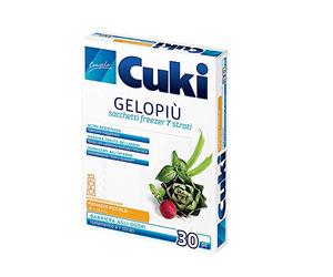 Cuki Geloplus sachets de congélation 7 petites couches - 18 x 28 cm - 1,5 L - 1 paquet de 30 pièces
