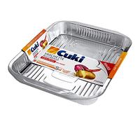 Cuki Lot de 2 bacs en aluminium ultra force,