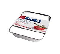 Cuki Lot de 3 pots en aluminium avec couvercles