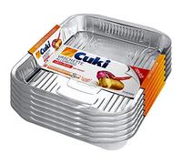 Cuki Lot de 6 boîtes en aluminium - Ultra Force - 12 portions - rectangulaires [Rs74G]