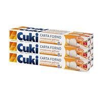 Cuki Papier four antiadhésif gaufré, cuisson sèche et croquante, h 33 cm, 6 paquets de 6 mètres