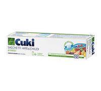 Cuki Sacs avec Plastique-Bulle hermétiques Grandes, 10 pièces, 3 l, 27 x 25 cm, Plastique, Transparent