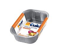Cuki Teintures extra aluminium - épaisseur élevée - 4/6 portions - rectangulaires [S249] - 1 lot de 2 pièces