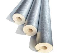 CuKLARYi 1 tube isolant en mousse avec feuille d'aluminium, gaine, isolation des conduites d'eau, gaines creuses, haute résilience, for l'industrie et la construction(114mm/4.49in)