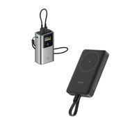 CUKTECH 10 Mini 55W Batterie Externe 10000mAh + CP12 Batterie Externe Magnétique 10000mAh (Pack)