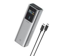CUKTECH 10 Plus 100W 15000mAh Batterie Externe avec ÉcranTFT, Certifiée CCC | 3 Ports, Câble 240W, Format canette, Batterie Automobile, Approuvé Avion, 9 Protection, Pour iPhone17&16/Samsung/MacBook/iPad