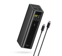 CUKTECH 15 Batterie externe, 20 000 mAh, 140 W, chargeur pour ordinateur portable, chargeur USB-C 3 ports, charge rapide PD3.1, PB200U, Noir