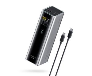 CUKTECH 15 Ultra PB200U Batterie externe à charge rapide 20000 mAh 140 W USB-C 3 ports PD 3.1 pour PC portable - Gris