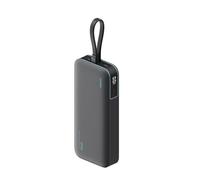 CUKTECH 40W 20000mAh Batterie Externe avec Câble USB Intégré, Certifiée CCC | 3 Ports, Écran LED, Charge Rapide, Approuvé Avion, IgnifugeV0, 9 Protections, Pour iPhone 17&16/Samsung/Xiaomi/iPad/MacBook