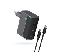 CUKTECH Chargeur USB C 100W, 3 Ports GaN III et PPS PD3.0 Chargeur Rapide, Chargeur 100W USB C Rapide Compatible avec MacBook Air/Pro, iPad Pro, iPhone 16/15/14/13, Samsung S24/S23, Xiaomi - Noir