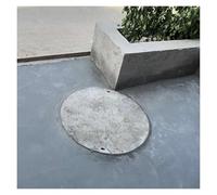 Cular Sewa Couvre-lavabo avec système de remplissage intégré, tailles personnalisées de 30,5 à 101,6 cm, invisible et couvercle de trou d'homme pour une esthétique améliorée (50 cm)