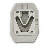 Culasse de compresseur d'air de rechange compatible avec système pneumatique avec construction et dimensions normalisées