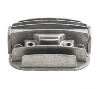 Culasse de compresseur d'air silencieuse, huile pour air pour pièce de rechange, tête de compresseur en fonte d'aluminium, outil pneumatique pour composants de rechange, couvercle de cylindre de gaz