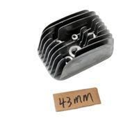 Culasse de Course 50cc 65cc 38. 2 mm 43 mm 10 mm Compatible avec Moteur 2 Temps Ciao Boss 50 Boxer Grillo Si Bravo Ceao 50(65cc 43mm)