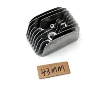 Culasse de course 50cc 65cc 38.2mm 43mm, for Ciao Boss 50 Boxer Grillo Si Bravo Ceao 50 10mm, pièces de moteur 2 temps(65cc 43mm)