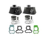 Culasse Kit Segments Piston Bloc-cylindres 49 Mm Pièces Moteur Moto Joint Culasse Pour Y&amaha XV250