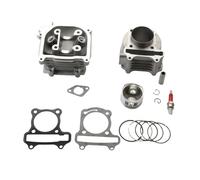 Culasse Piston Kit Cylindre Et Assemblage Tête Pour Kymco Pour Agility 50 Pour Filly Like Pour People S Super 8 52mm 105cc Grand Alésage Segments Kit