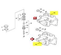 CULASSE REP 15 POUR NETTOYEUR HAUTE-PRESSION KARCHER - 45505190