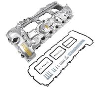 Culasses de cylindre pour auto Boulons, Joints Et Garnitures Couvercle De Soupape Moteur En Aluminium Pour BMW 335i 640i 740i X3 X5 X6 XDrive 435i 535i N55 11127570292 Couvercle de culasse