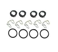 Culasses de cylindre pour auto Kit De Joint D'injecteur Carburant Et Cache-culbuteurs Pour Toyota Pour Hilux D4D KUN26 1KD-FTV 1KD Couvercle de Valve(9 Pcs)