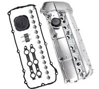 Culasses de cylindre pour auto Pour 98-02 11121432928 Pour BMW 525i 528i E46 325i 328i 330i X5 Pour M52 Pour M54 2.5L 2.8L 3.0L Couvercle Soupapes Moteur Avec Joint Et Boulons Couvercle de culasse