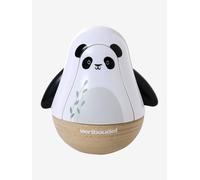 Culbuto musical panda TANZANIE en bois FSC® blanc TU