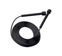 CULEB Corde à Sauter Réglable - jump rope,Poignée antidérapante ABS - Corde à sauter sport pour enfants et adultes - Pour la boxe, la perte de poids, Noir