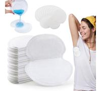 CULEO Déodorant,60 pièces d'autocollants invisibles ultra-minces absorbant la transpiration pour les aisselles des hommes et des femmes en été, coussinets respirants et anti-transpirants
