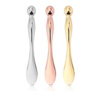 CULEO Patchs pour les yeux,3 pièces de crème de massage pour les yeux, crème pour le visage, cuillère essence de massage des yeux à double usage