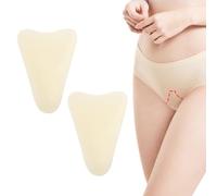CULEO Protège-slips,Lot de 2 autocollants invisibles de protection des parties intimes, patchs privés en silicone anti-exposition auto-adhésifs
