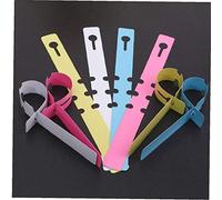 CULER 100PCS / Set Jardinage Jardin Tag Étiquette Accrocher Hanging semis d'arbres fruitiers Plantes Signes Arbres Demander Carte Classification Outil Couleur aléatoire