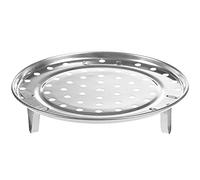 CULER 1pc Multifonction à Vapeur Shelf Batterie de Cuisine en Acier Inoxydable à Vapeur Rack Durable marmite fumante Plateau Stand Accessoires de Cuisine