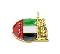 CULER Drapeau Broche Party Sac à Dos Chapeaux Accessoires Classiques Durs émail PINS Broches pour l'homme Et La Femme