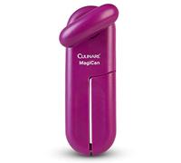 Culinare C10026 Magican Ouvre-Boîte Manuel, Violet, Poignée Antidérapante et Bouton Tournant Ergonomique pour Seniors, Droitiers ou Gauchers, Plastique/Acier inoxydable